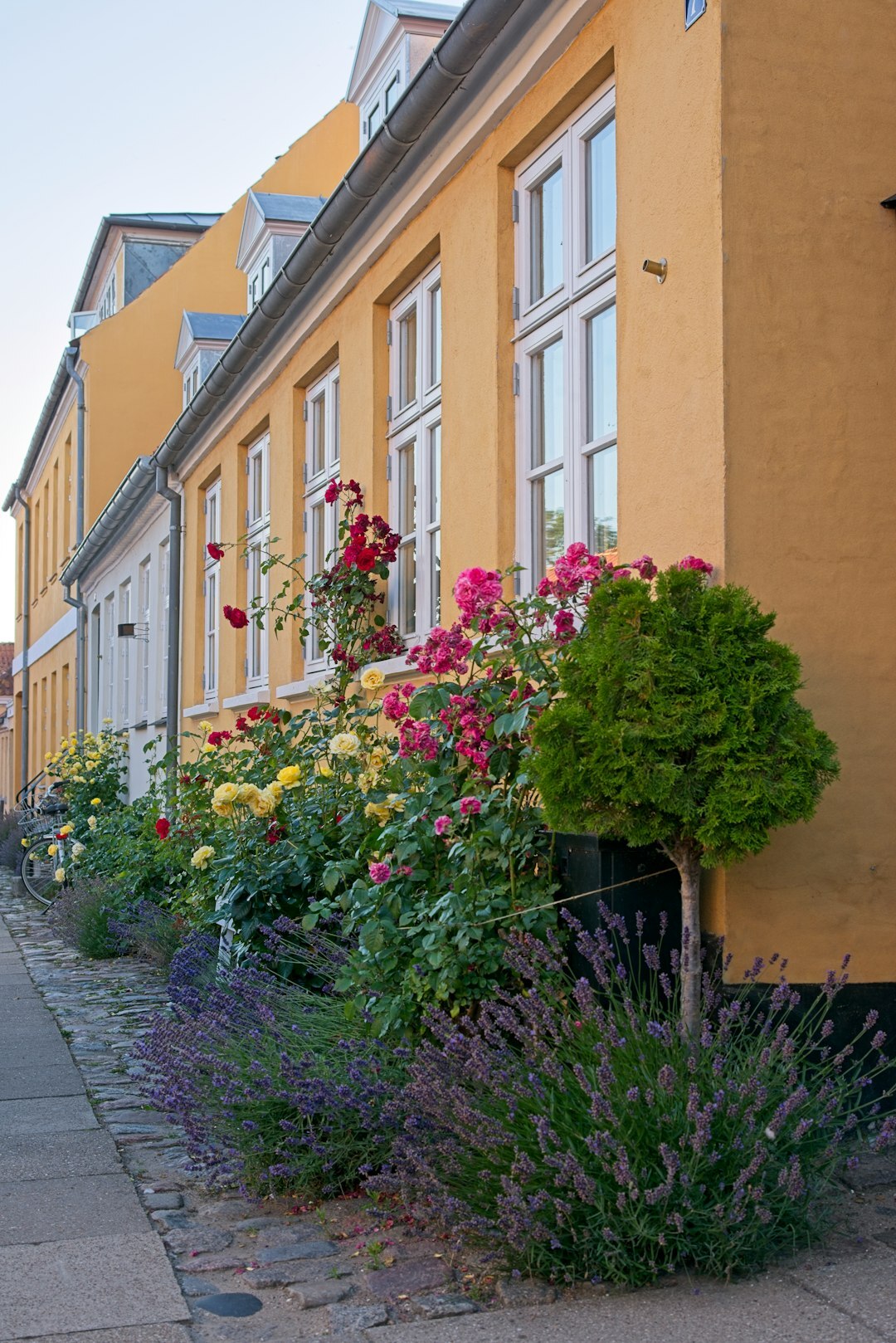 local danish village street