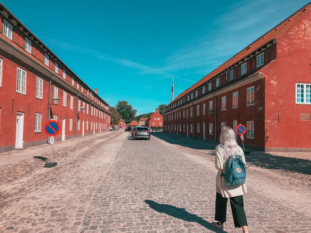 elderly danish woman sharing memories
