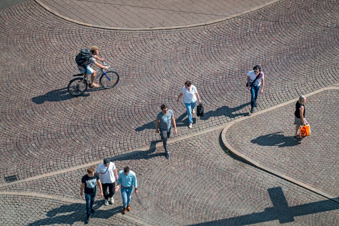 young people in street