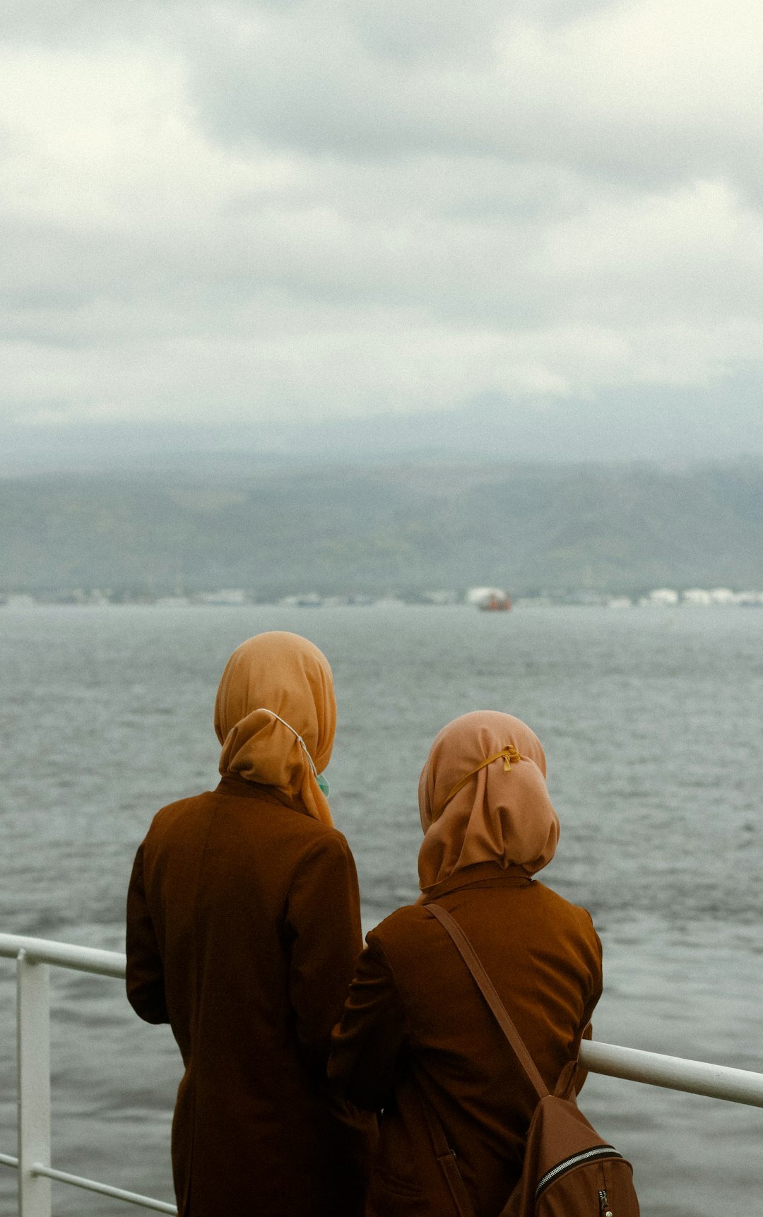 group of women by sea