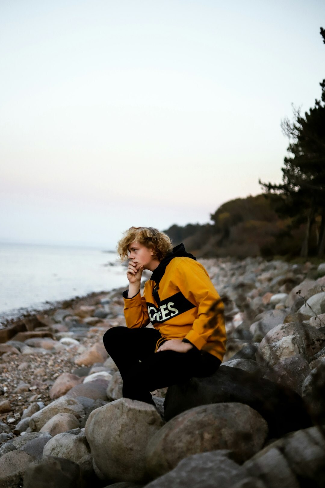 Portrait of a Danish male photo editor in his 40s